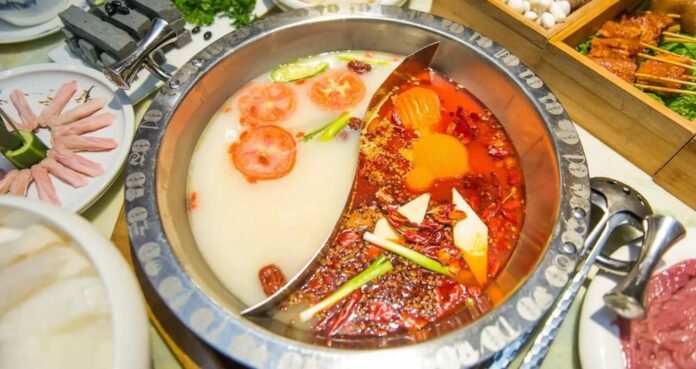 Hot pot at Xiang Hot Pot