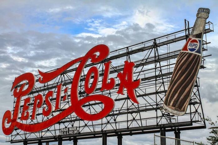 Pepsi Cola sign in Queens