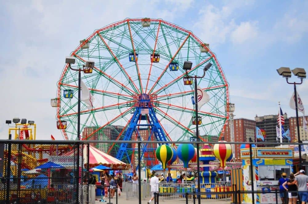 Amusement parks from New York City